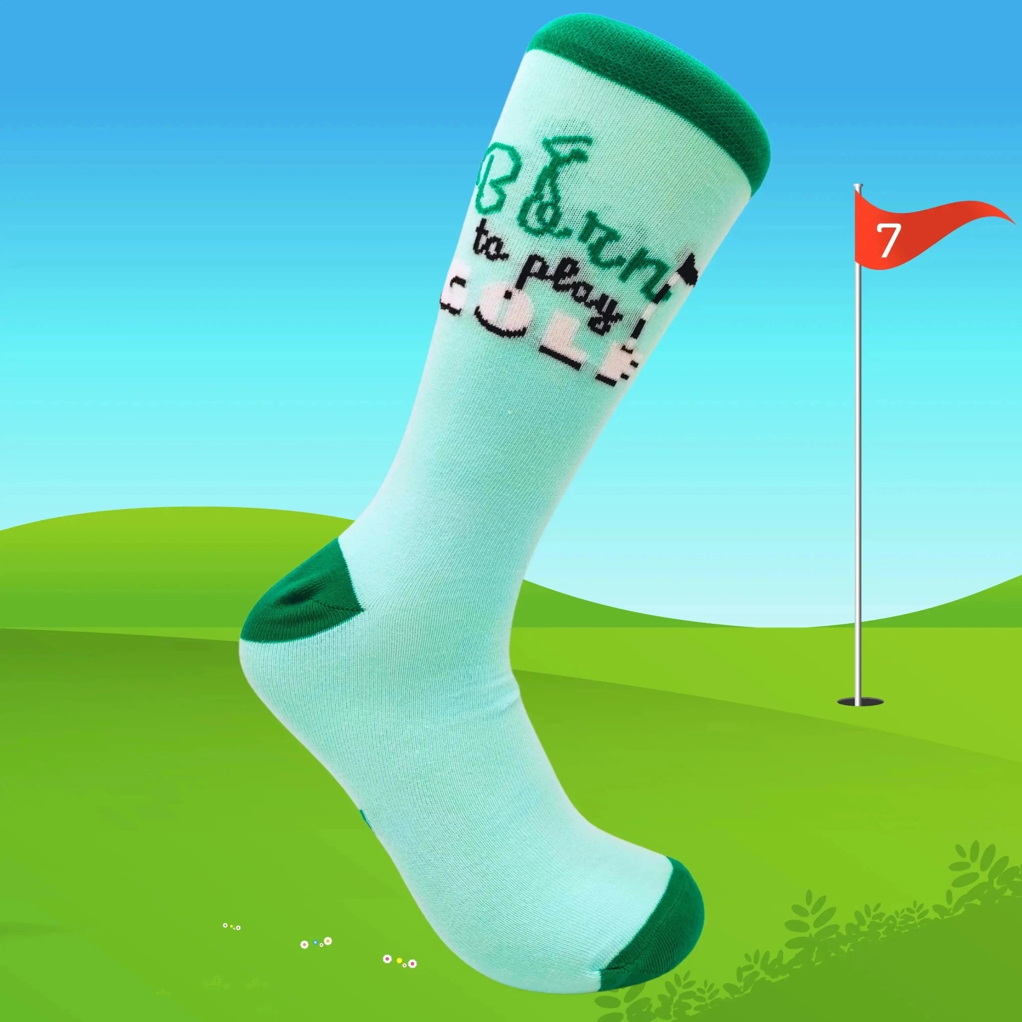 Funny Golf Socks, World's Okayest Golfer