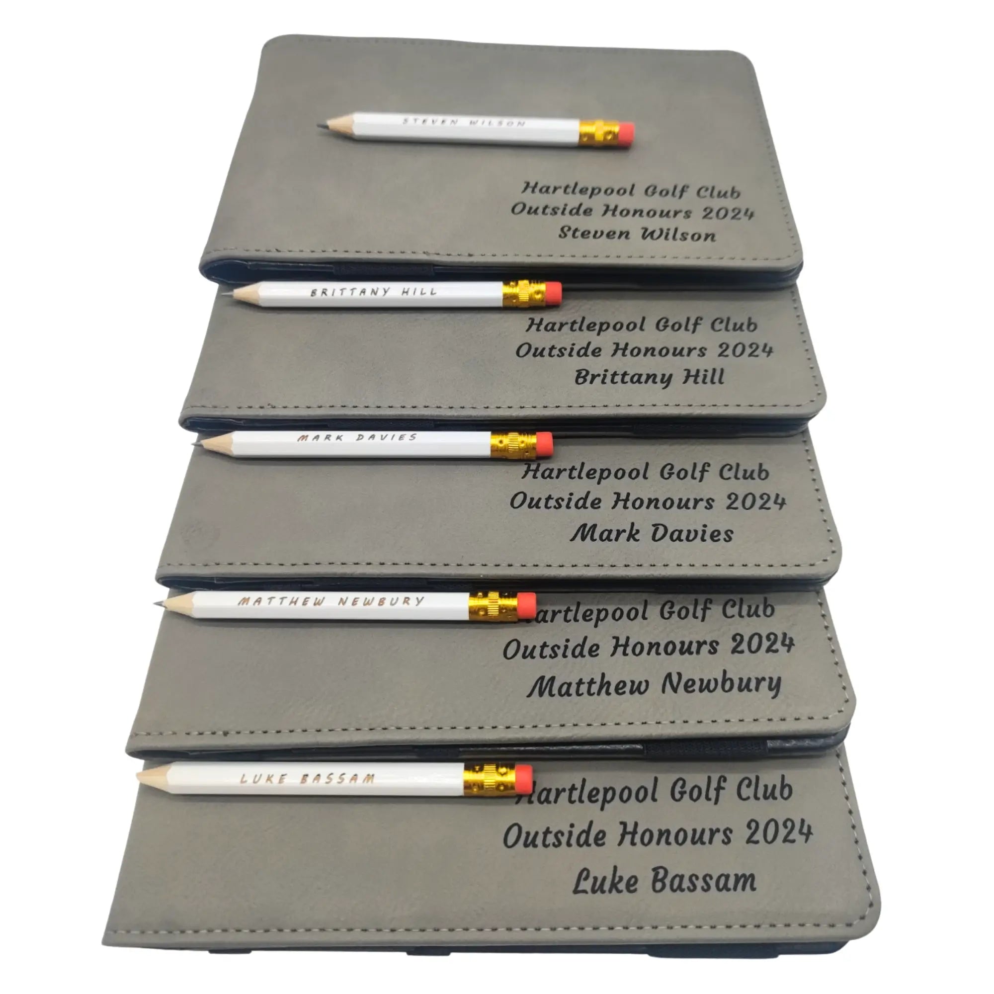 Bulk Order Custom Scorecard Holders for Golf Societies & Clubs