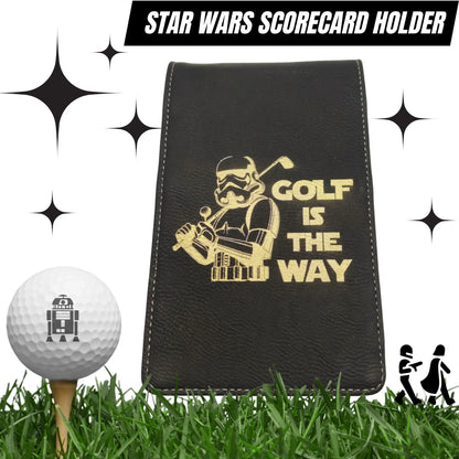 Star Wars Golf Scorecard Holder - Stormtrooper - Black & Gold