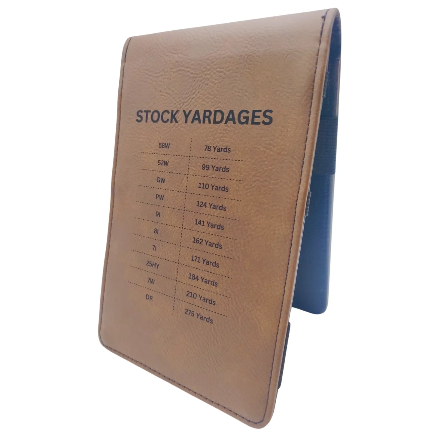 Custom Golf Scorecard Holder with Yardages