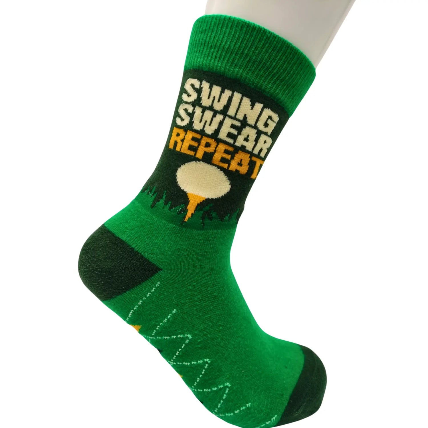 Swing Swear Repeat Golf Socks