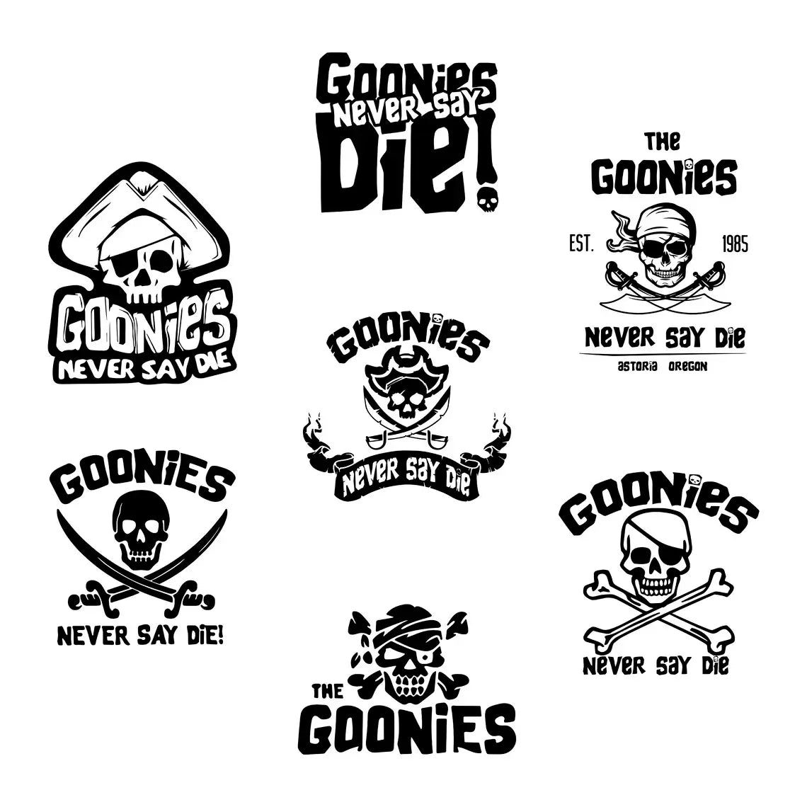 Goonies Adventure Golf Scorecard Holders