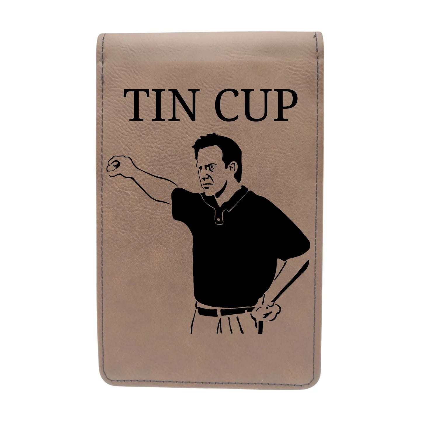 Tin Cup Inspired Golf Scorecard Holders