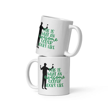 Novelty Golf Mug - Awesome Golfer - 11oz - Golf Gifts Direct