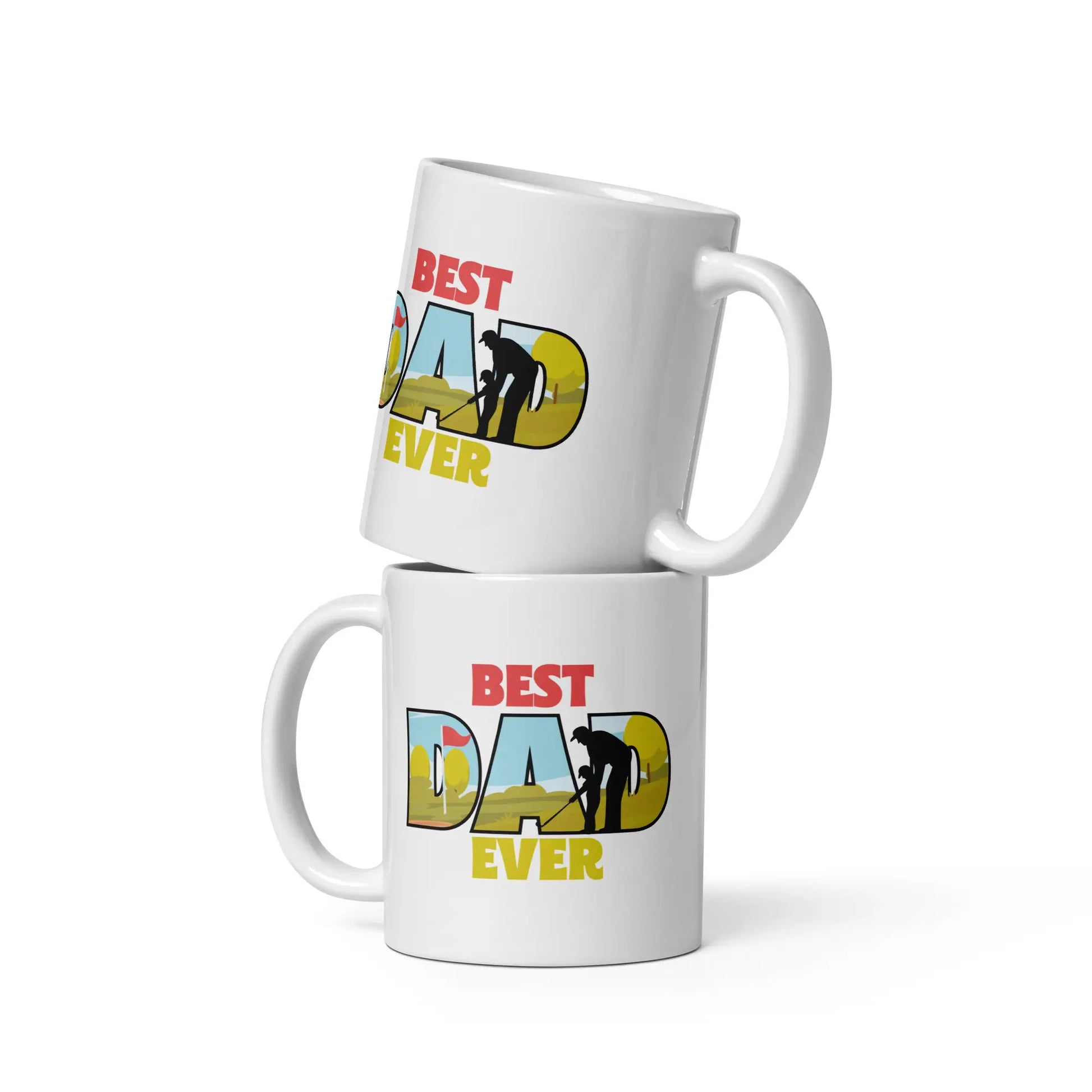 Novelty Golf Mug - Best Dad Ever - 11oz - Golf Gifts Direct