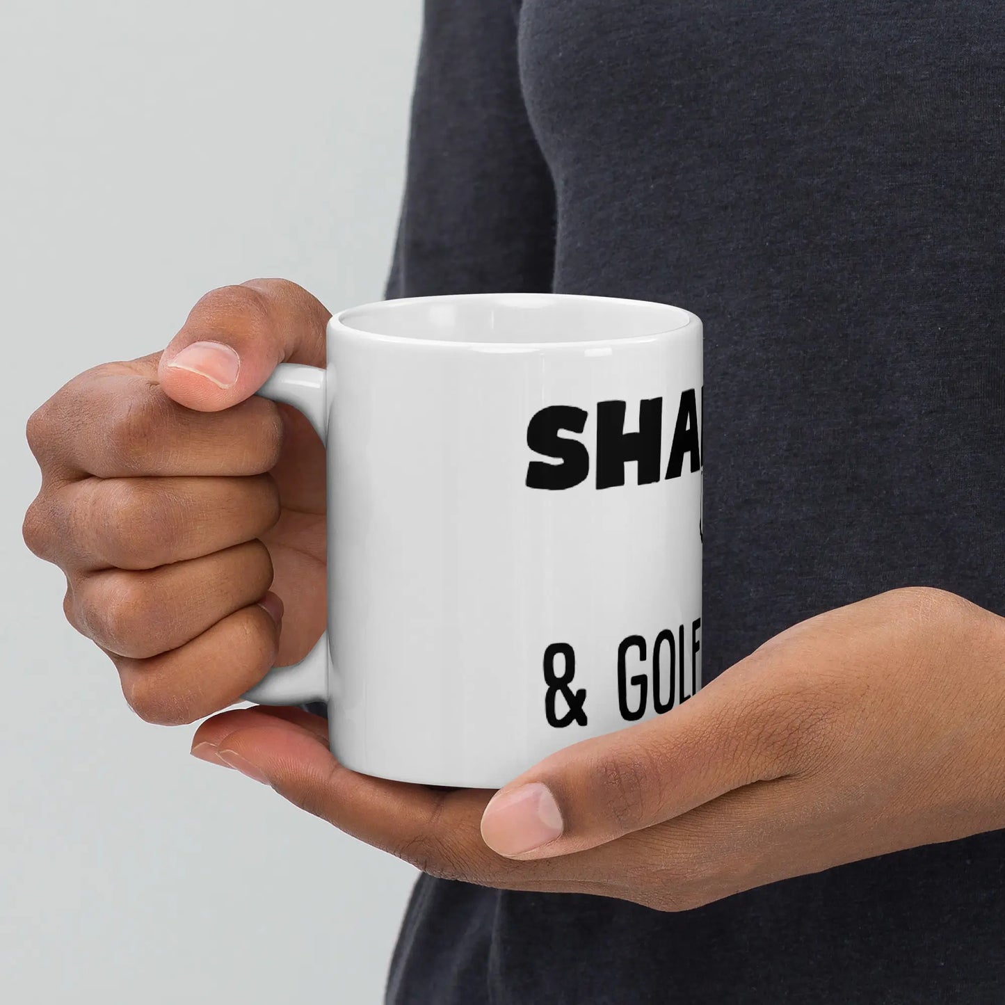 Novelty Golf Mug - Shanker & Golf Wanker - 11oz