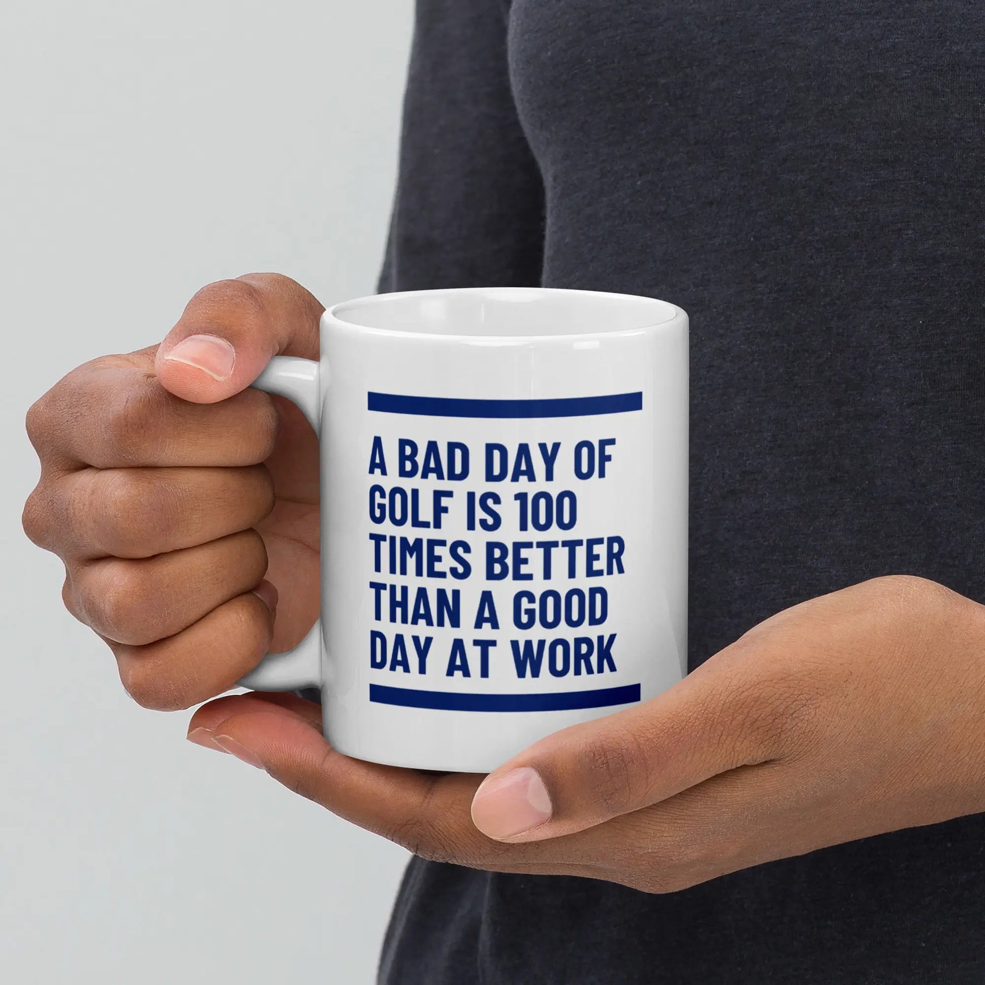 Novelty Golf Mug - Golf is Better than Work - Golf Gifts Direct