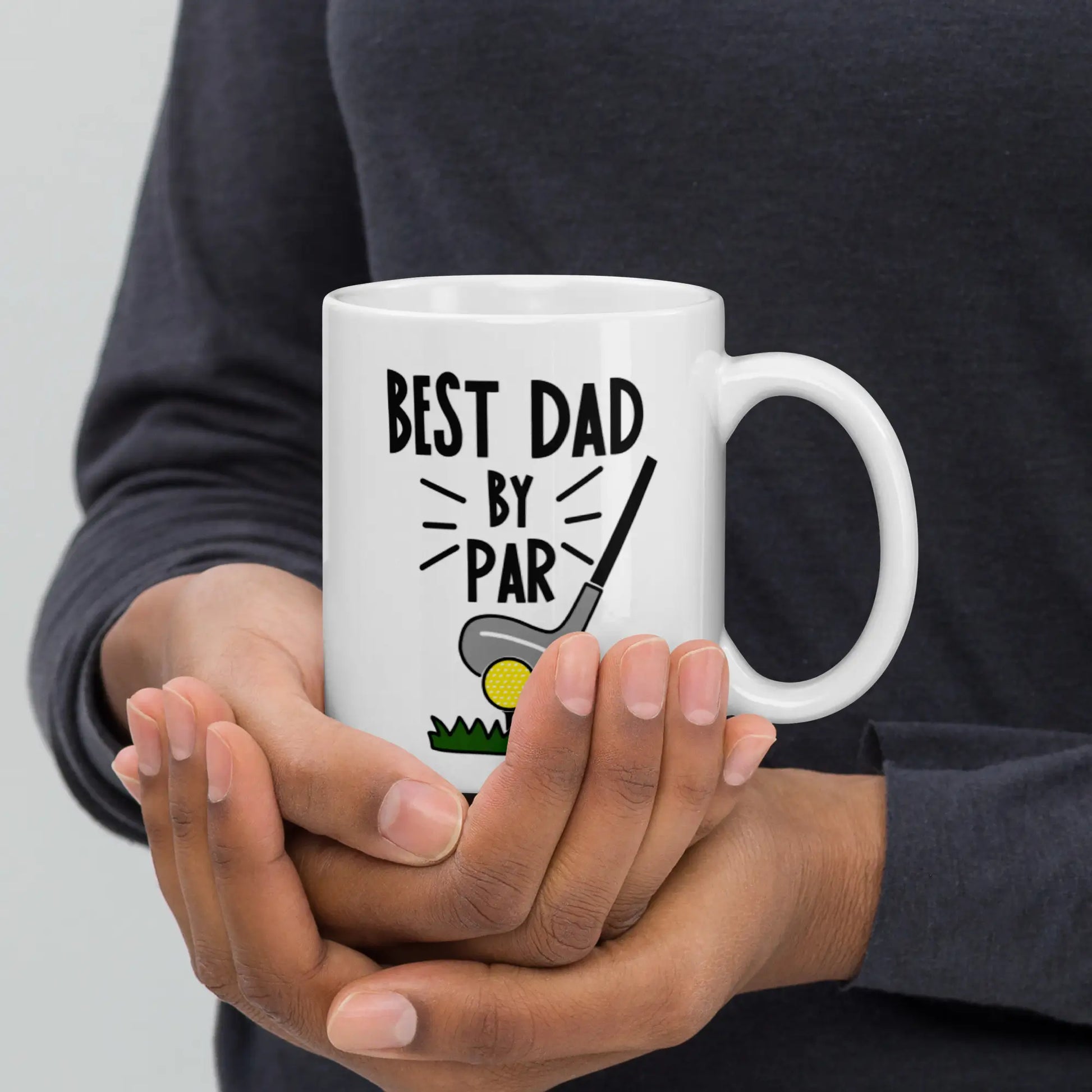 Novelty Golf Mug - Best Dad By Par - 11oz - Golf Gifts Direct