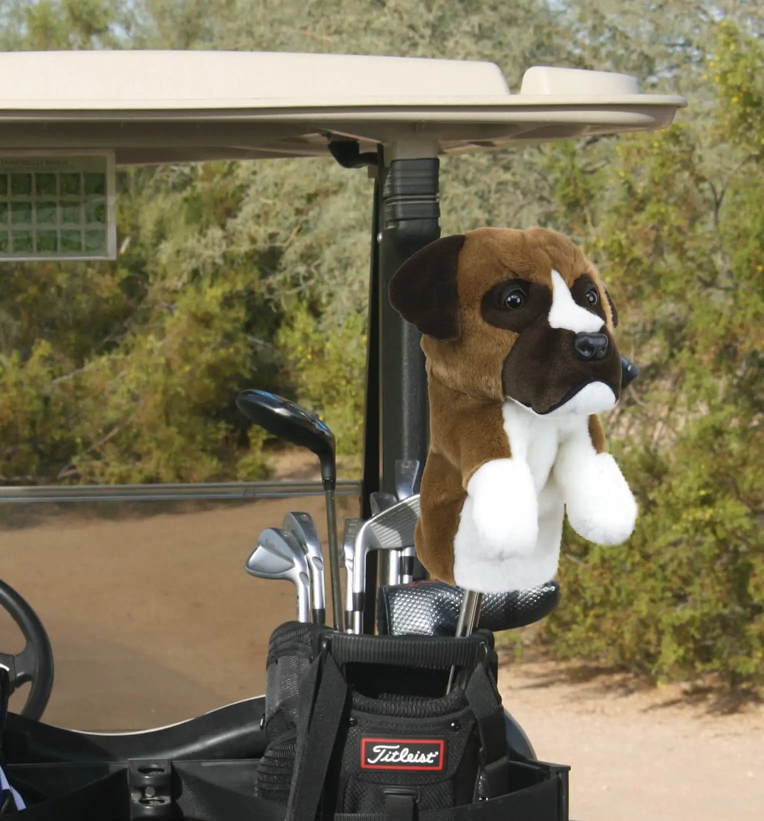 Boxer Headcover by Daphne's - Golf Gifts Direct