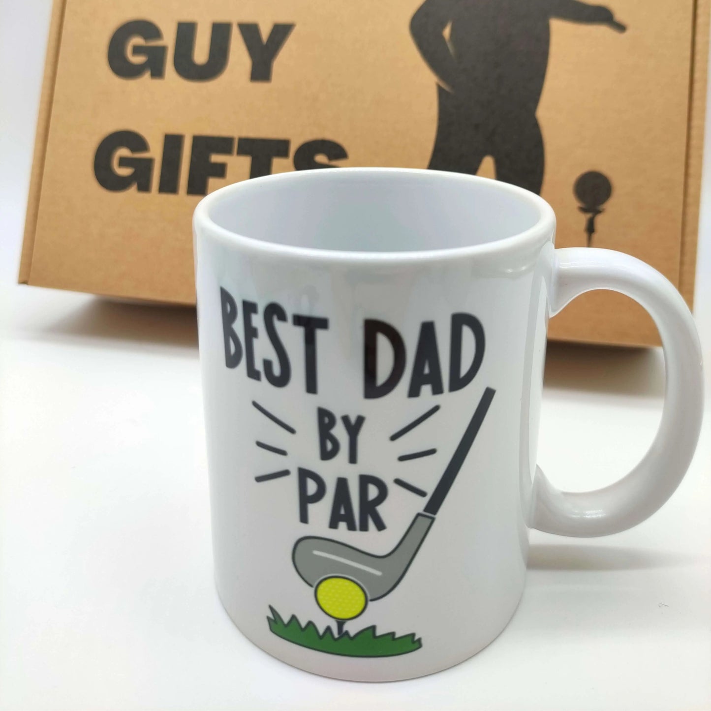 Novelty Golf Mug - Best Dad By Par Mug - Golf Guy Gifts