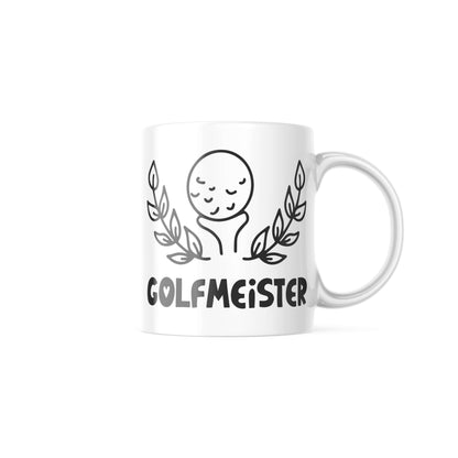 Novelty Golf Mug - Golf Meister Mug - Golf Guy Gifts