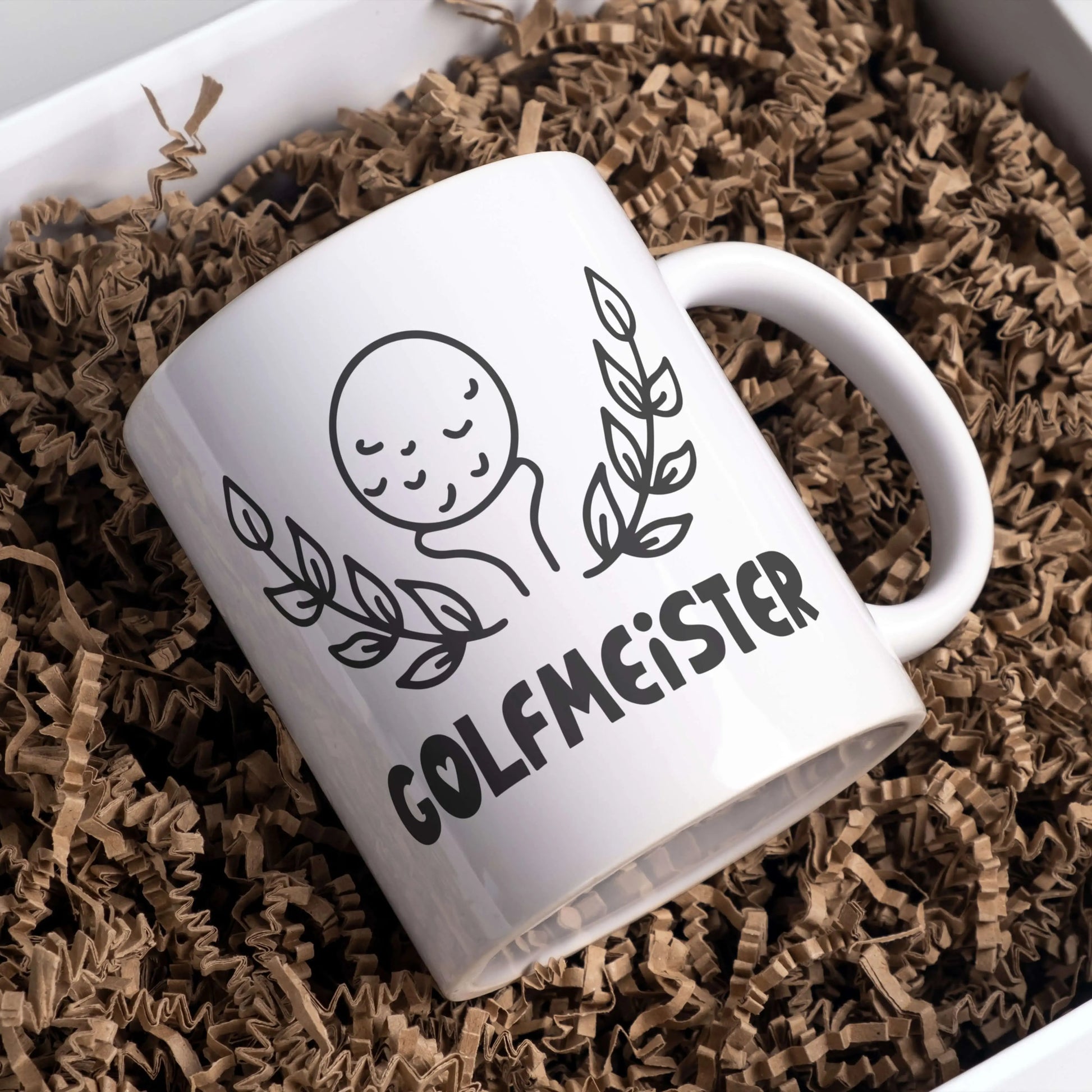 Novelty Golf Mug - Golf Meister Mug - Golf Guy Gifts